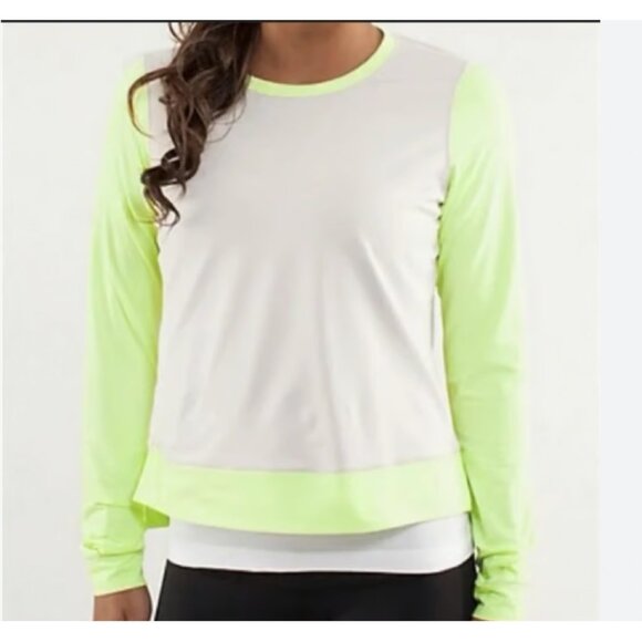 Lululemon Warm Up crew Size 10 lululemon athletica - Picture 1 of 7